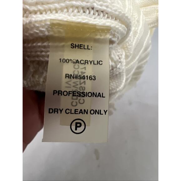 Calvin Klein Cable Knit Buckled Sweater Dress Women’s Size Medium Cozy Chic - Picture 5 of 8